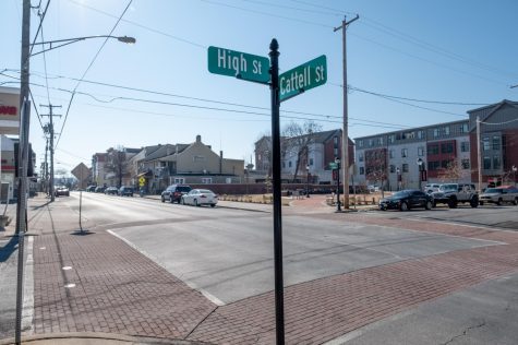 Because of street lights further up Cattell Street, it is not guaranteed that a street light will be constructed at the intersection near Wawa. (Photo by Caroline Burns 22 for The Lafayette)