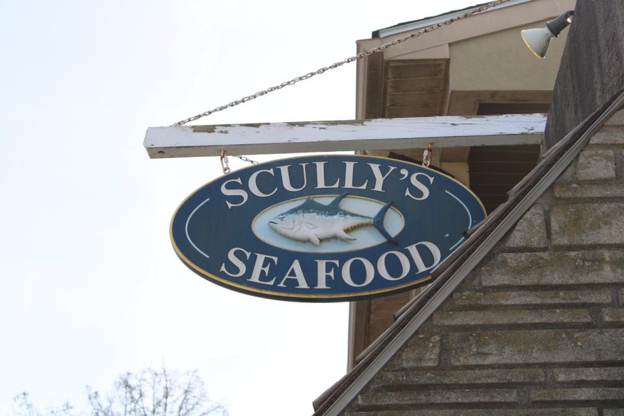 Scullys Seafood is located on Cattell Street and serves a number of fresh and prepared seafood options. (Photo by Trebor Maitin 24 for The Lafayette)