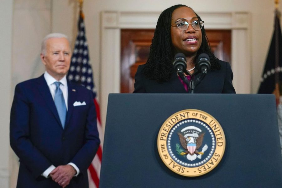 Judge Ketanji Brown Jackson was nominated to the D.C. Circuit Appeals Court by President Joe Biden last year. (Photo courtesy Associated Press)