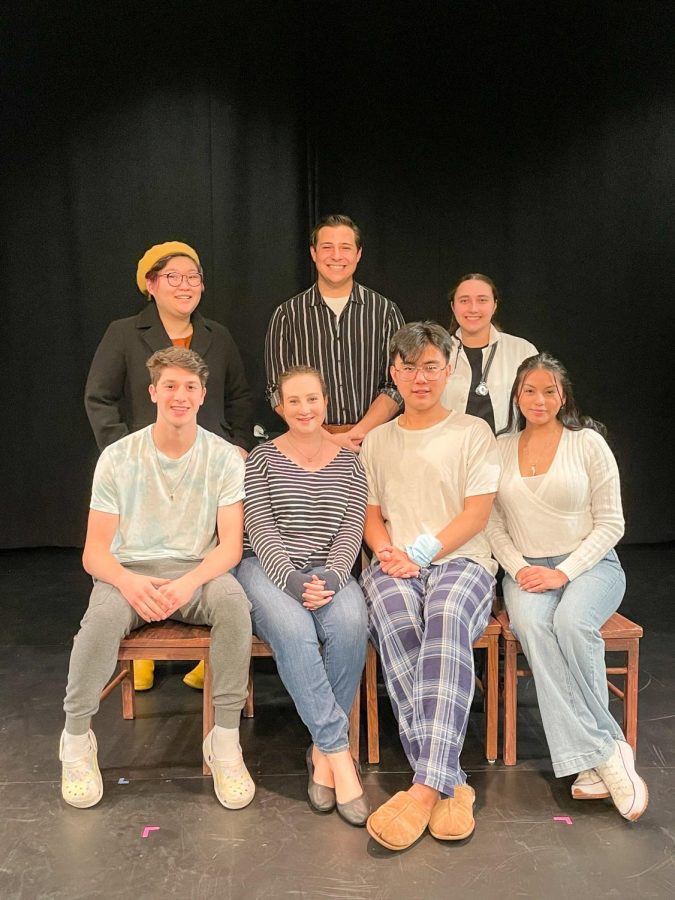 The cast of Louder, I Cant Hear You, directed by Jay Ascher 22, put on an excellent performance. (Photo courtesy of Meredith Forman 24)