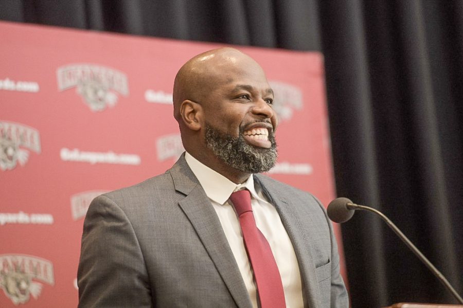 Mike Jordan looks to make his mark as the new basketball coach after leaving a positive impact on the programs at Colgate and Drexel. (Photo Courtesy of GoLeopards.com)
