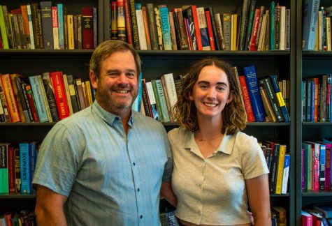 Professor Josh Sanborn and Grace Sanborn 25 are just one professor-parent,  student-child duo at Lafayette.