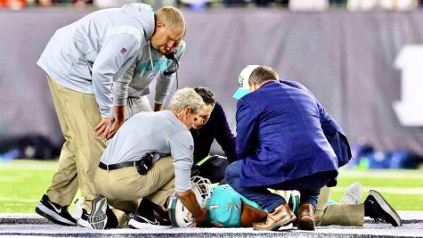 After Tua Tagavailoas injury, there has been increased attention given to concussion protocol.
(Photo courtesy of ESPN)