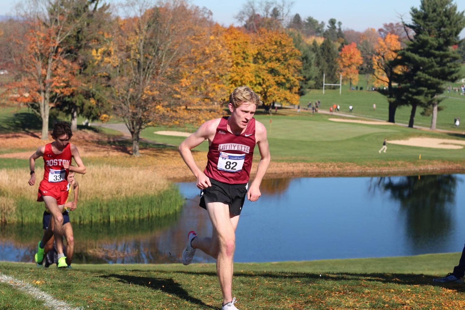 Oehrlein leads way for Leopards at Patriot League Cross Country