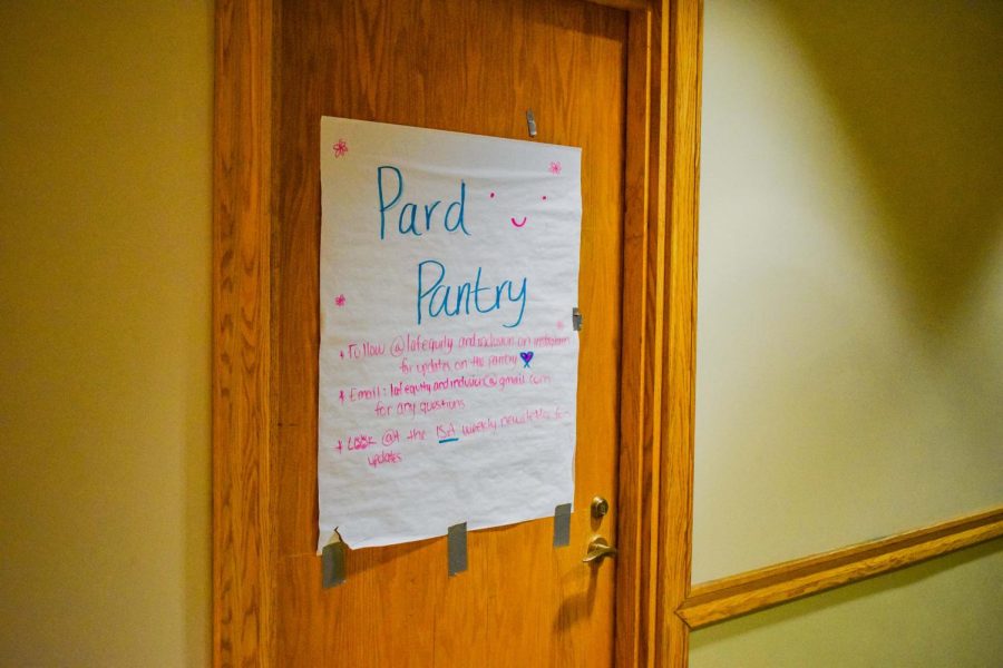 Pard Pantry was temporarily located in the basement of Farinon. 