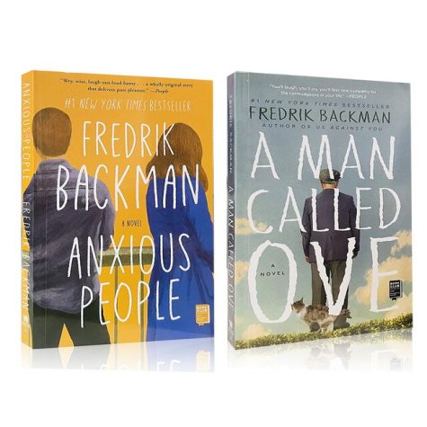 Two of Frederik Backmans books made the list for best of the year. (Photo courtesy of AliExpress)