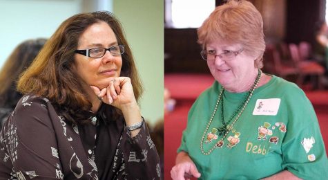 Professors Suzanne Westfall (left) and Deborah Byrd (right) each built up integral programs of the college. (Photos courtesy of Lafayette College)