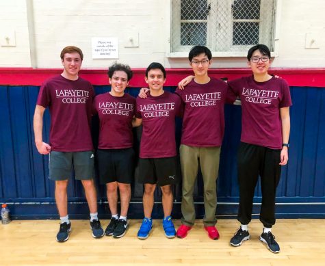 The table tennis club won three matchups and lost four at its first tournament of the season. (Photo courtesy of Sam Anthony 24)