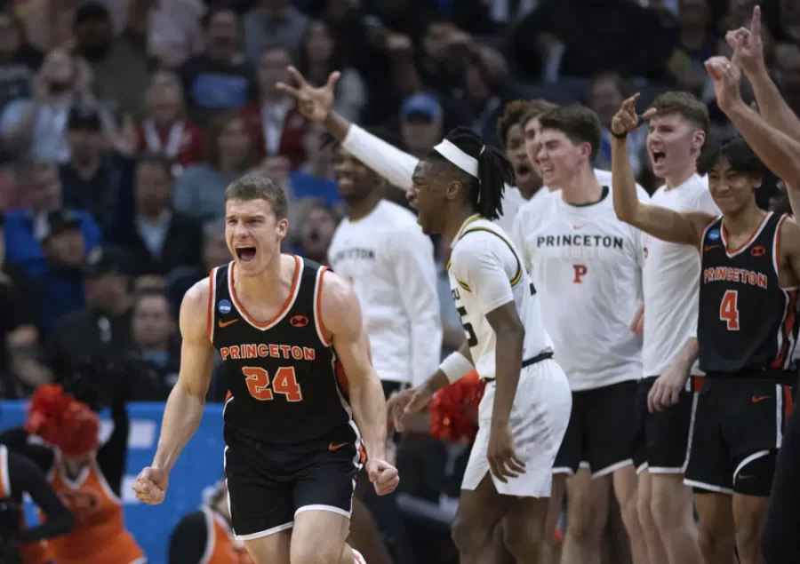 Princeton has shocked the nation by heading to the sweet 16. (Photo by José Luis Villegas for AP Photo)
