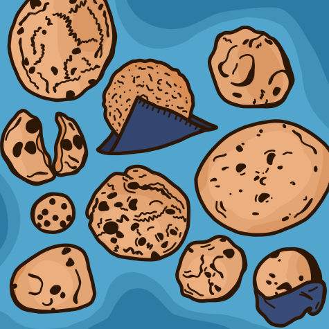 Fifteen cookies were pitted against each other in order to find the best for Lafayette College students. (Graphic by Elisabeth Seidel ’26 for The Lafayette)