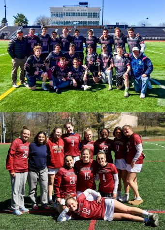 The club lacrosse teams have overcome obstacles to rank nationally. (Photos courtesy of @NCLL on Instagram and Don Ferrell)