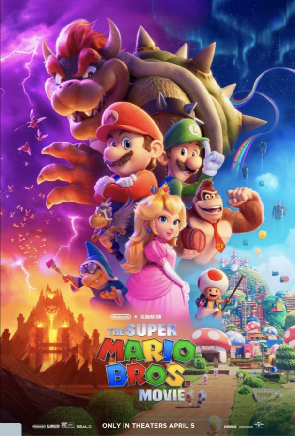 The Super Mario Bros. Movie first hit theaters on April 5. (Photo courtesy of IMDb)