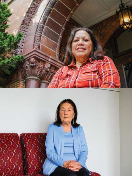 Rohana Ana Meyerson and Cassandra Barnett are living proof that its never too late to pursue ones passions. (Photos by Trebor Maitin 24 and Elisabeth Seidel 26 for The Lafayette)
