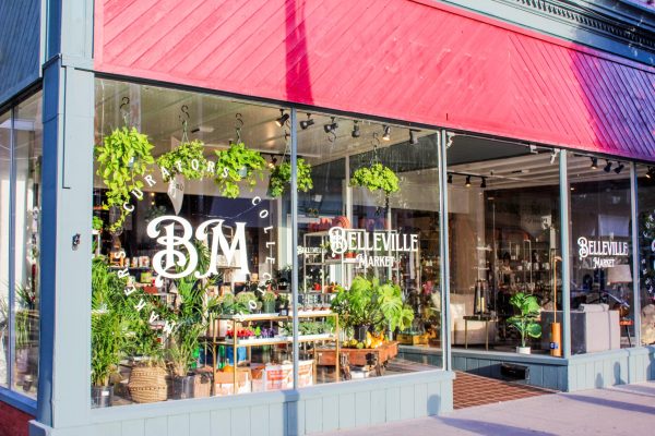 Belleville Market features handmade goods and has a homey energy.