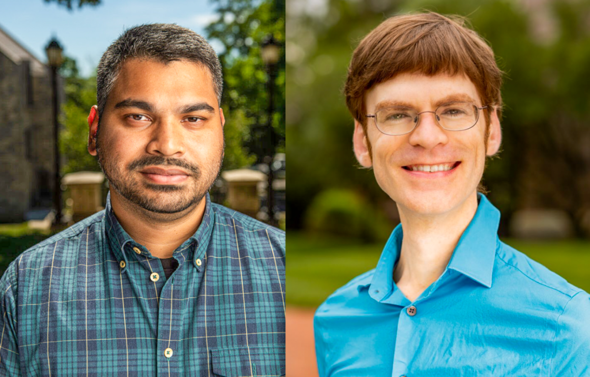 Both Brooks Thomas and Farhan Abedin 11 will use their funds to travel for their research. (Photos courtesy of Lafayette Communications)