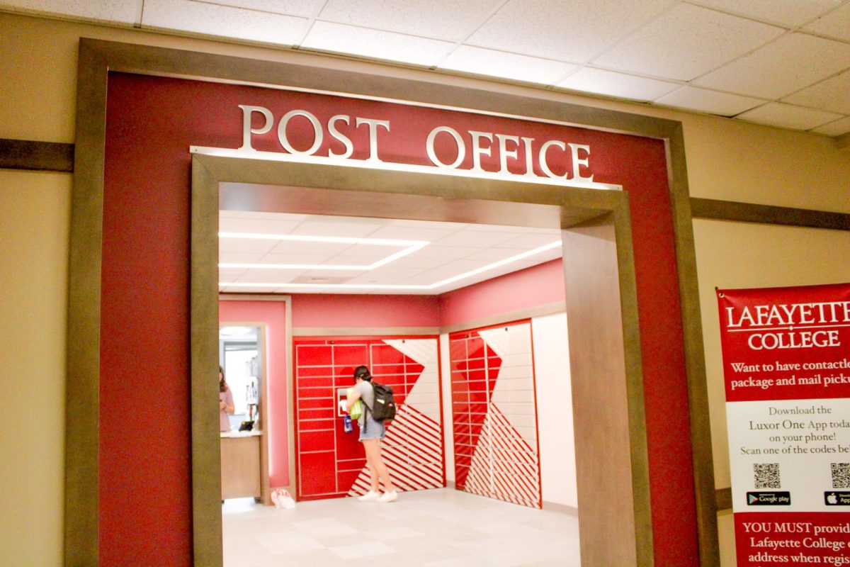 The new post office system utilizes kiosks and lockers for package pickup.