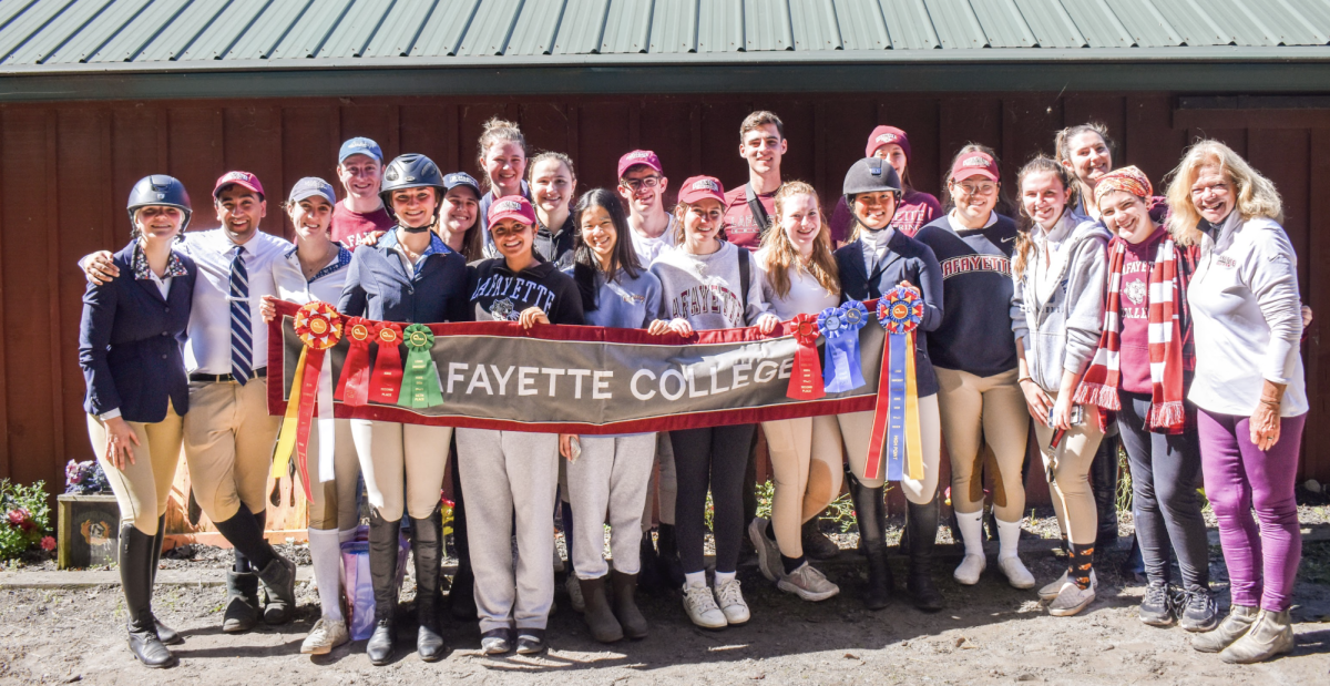 The equestrian team will host its next competition of the season on Oct. 15. (Photo courtesy of Emma Sylvester 25)