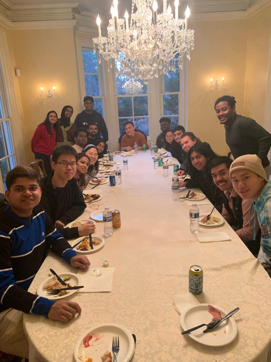 The Hurd family hosted 55 students for Thanksgiving last year. (Photo courtesy of Nicole Hurd)