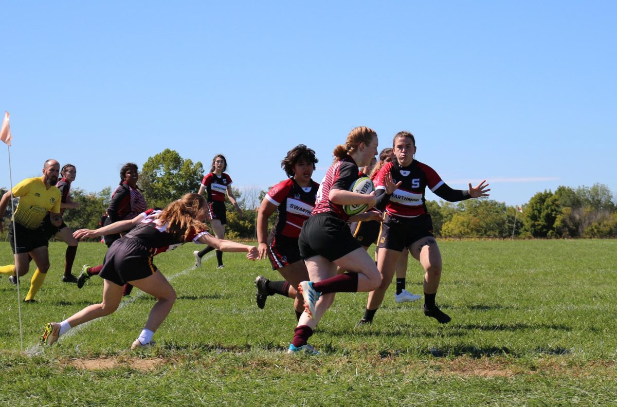 The womens rugby team faces a freezing of funds if the hazing allegations are proven true. 