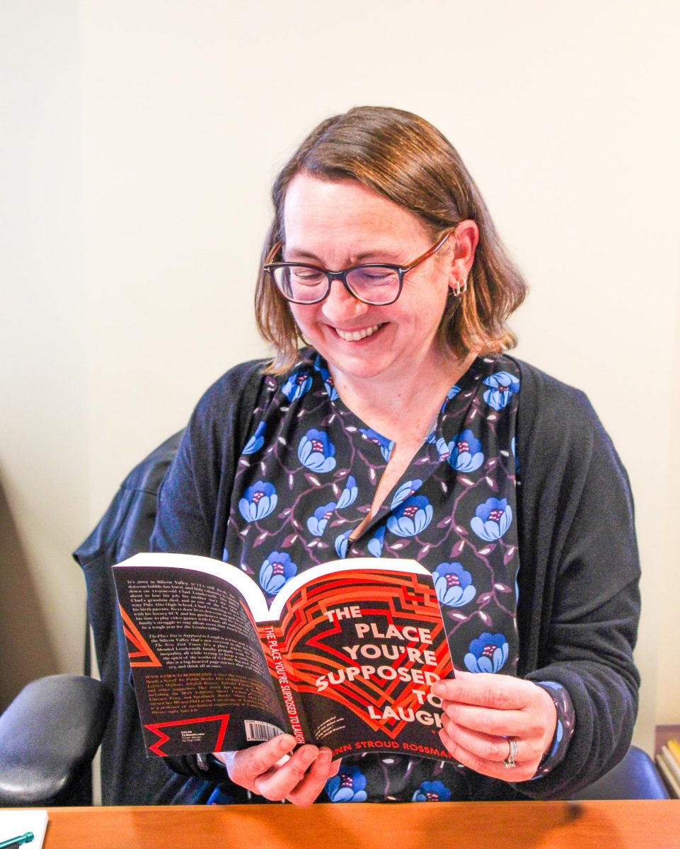 Professor Jenn Stroud Rossmanns debut novel came out in 2018. 