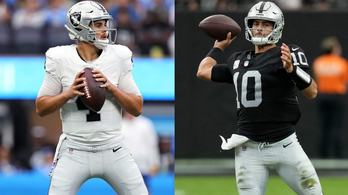 One of the major changes in the NFL is the Raiders benching of QB Jimmy Garropolo for QB Aidan OConnell. (Photo courtesy of NFL.com) 
