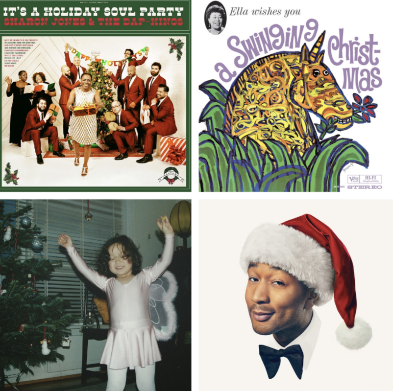 These four holiday albums will warm your soul this season. (Photos courtesy of Spotify)