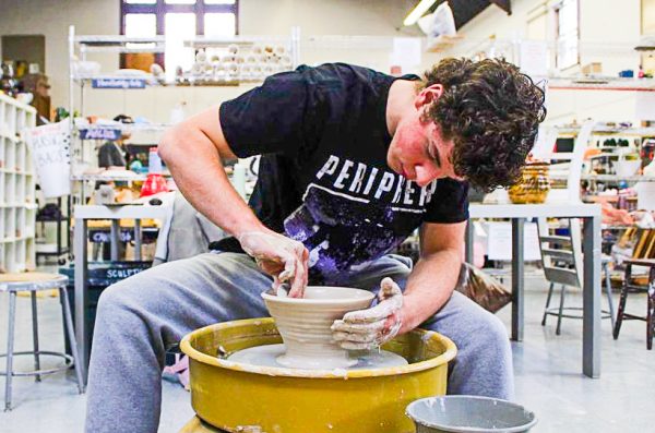 Chris Nappo 27 first started making pottery in the ninth grade. (Photo courtesy of Chris Nappo Ceramics)