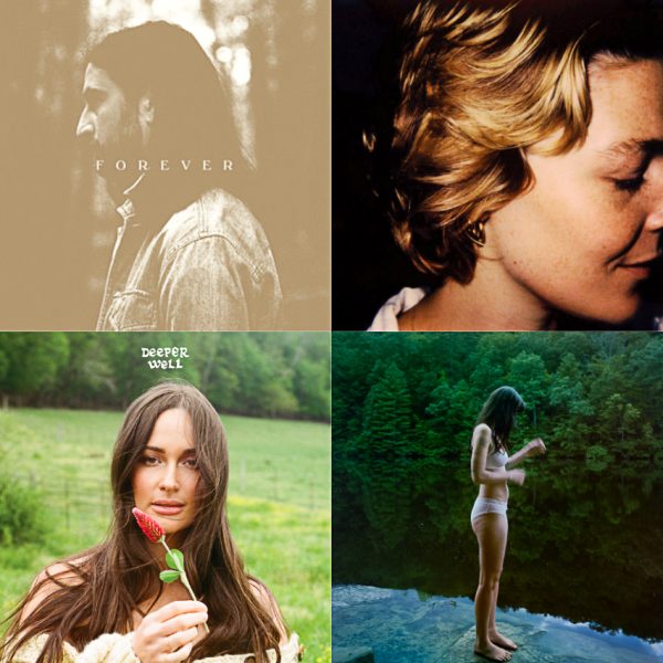 Artists Noah Kahan, Maggie Rodgers, Kacey Musgraves and Lizzy McAlpine all released singles last week. (Photos courtesy of Spotify)