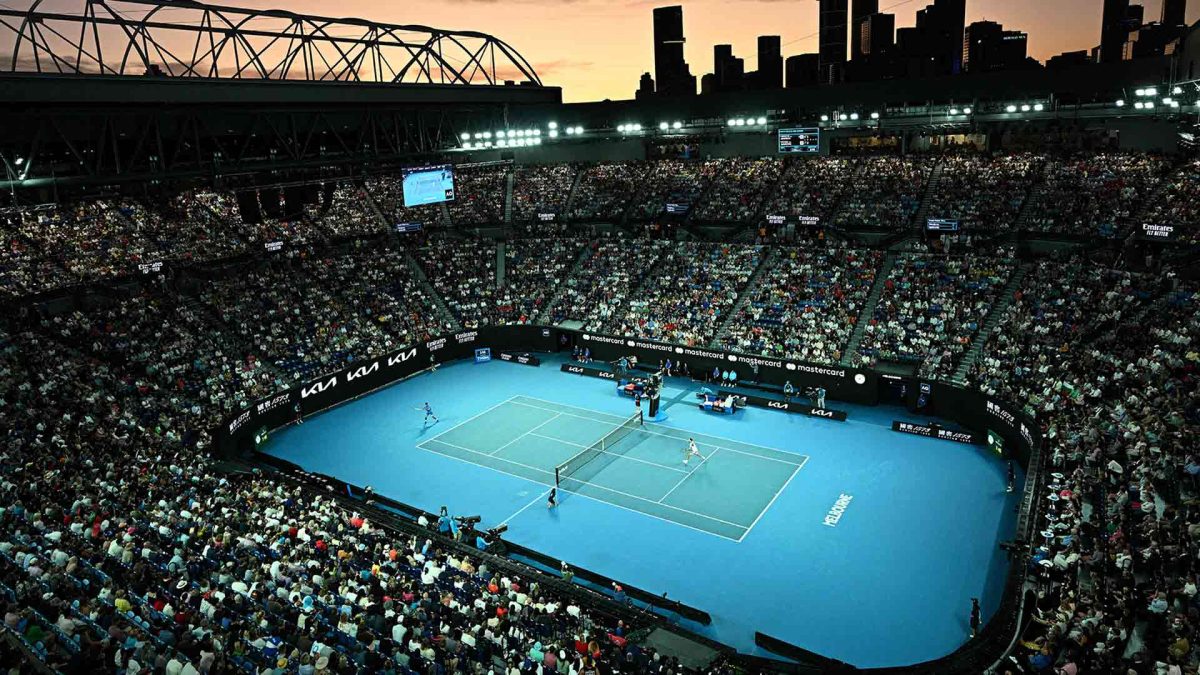 Last week capped off an Australian Open marked by several upsets. (Photo courtesy of ATP tour)