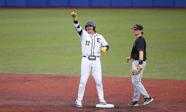 After getting swept in Tennessee, the Leopards look for better results out west. (Photo courtesy of etsubucs.com)