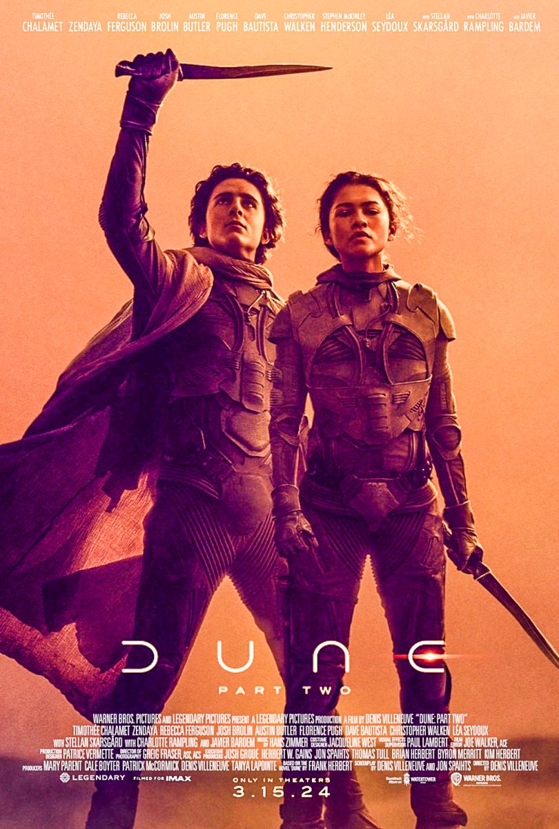 Dune: Part Two serves as an epic sequel to its predecessor. (Photo courtesy of IMDb)