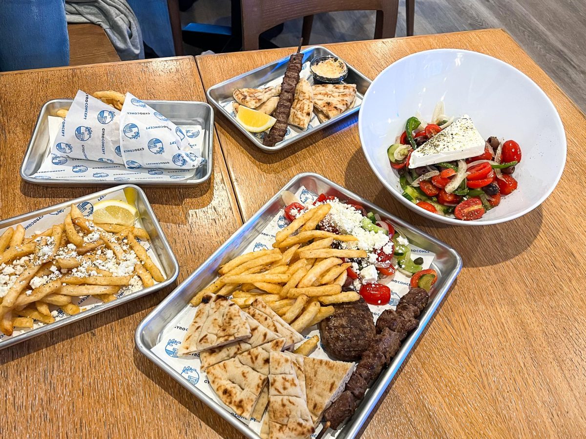 Gyro Concept offers a plethora of classic Greek dishes on its menu.
