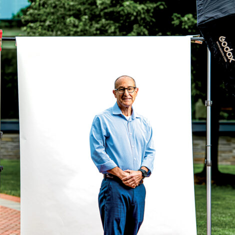 Jeffrey Goldstein joined the college in 2000. (Photo courtesy of Lafayette College Magazine)
