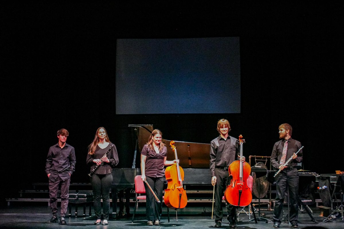 The Contemporary Music Ensemble performed a variety of modern pieces during their concert. 
