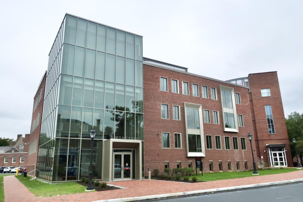 The new building also hosts English and Mathematics classes this semester. 