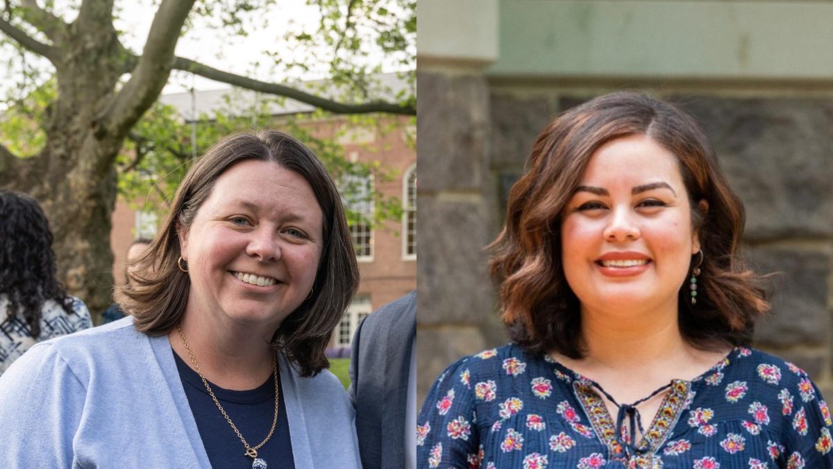 Jennifer Dize worked at Lafayette College for over seven years while Karina Fuentes served for five. (Photos courtesy of Lafayette College Flickr and Karina Fuentes on LinkedIn) 