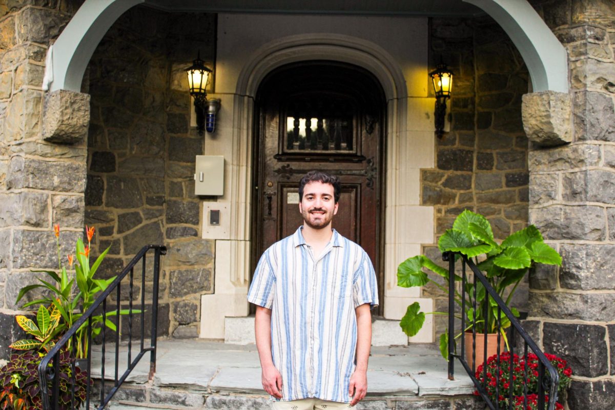 Award-winner Chris Byrnes '26 is a McKelvy Scholar and member of the GovLab research group.