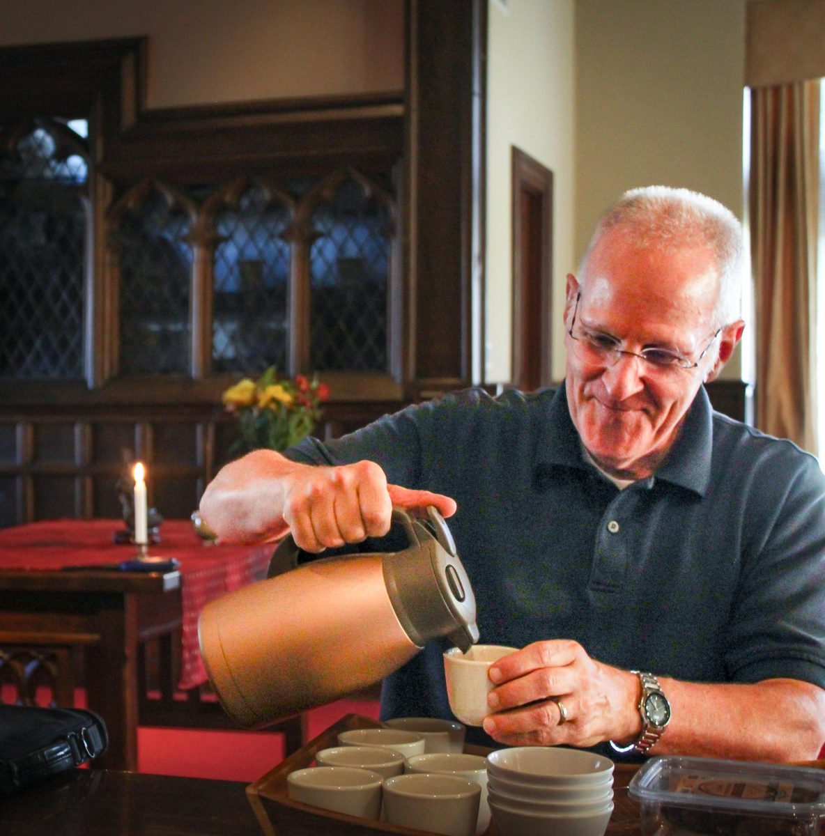 Silent Meditation and Tea runs Mondays from 5 to 7:30 p.m. in Hogg Hall's Interfaith Chapel.