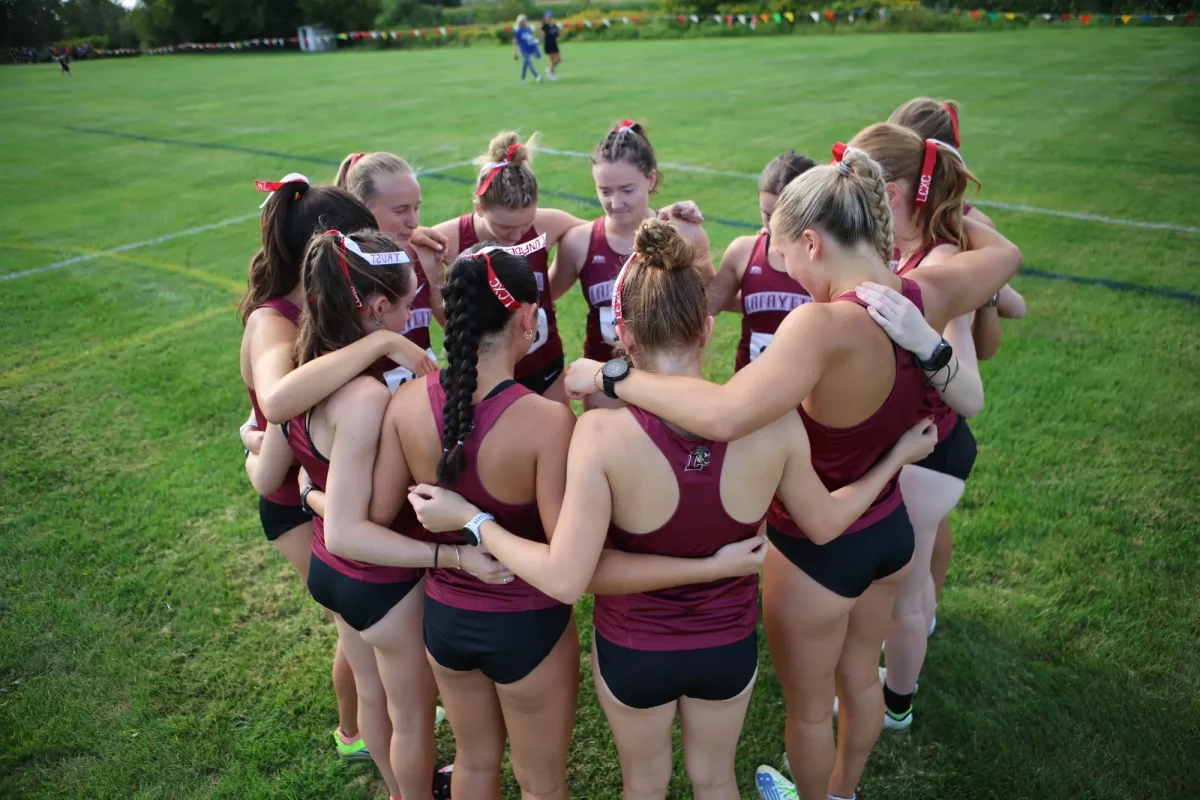 Women's cross country comes off a season capped by a sixth place finish at the Patriot League Championships. (Photo by Rick Smith for GoLeopards)