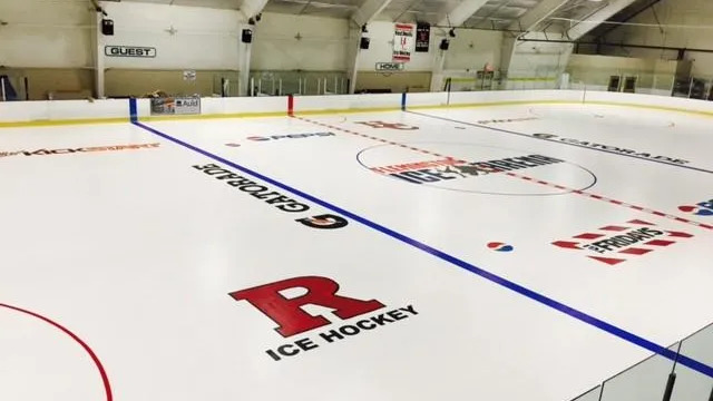 The club ice hockey team currently practices at the Flemington Ice Arena in Flemington, New Jersey. (Photo courtesy of MyCentralJersey.com)