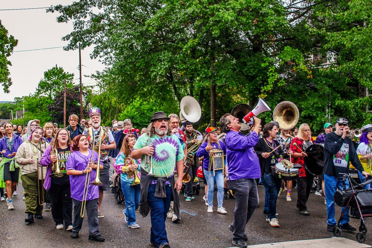 Porchfest attendees got to experience a vibrant musical scene followed by a parade last weekend.