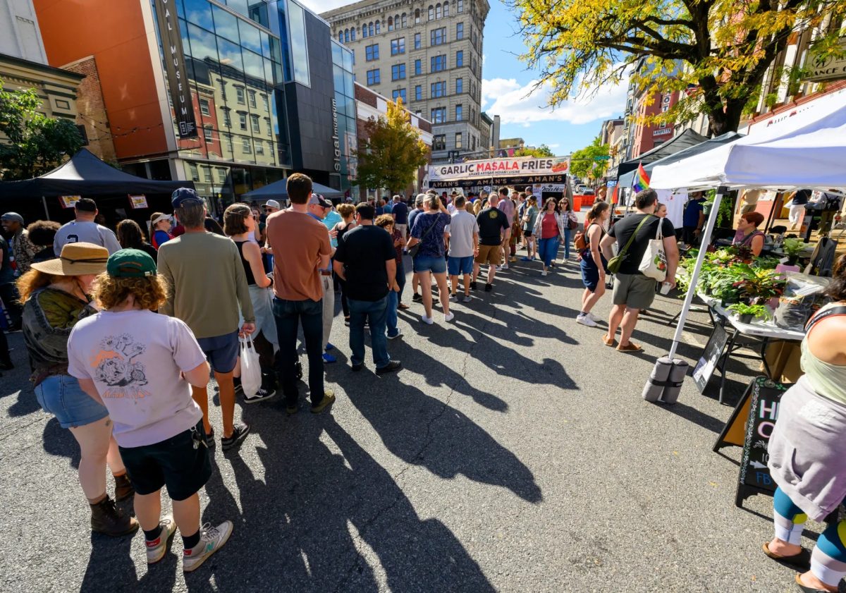 Eastonians love their garlic grub. (Photo courtesy of The Morning Call)