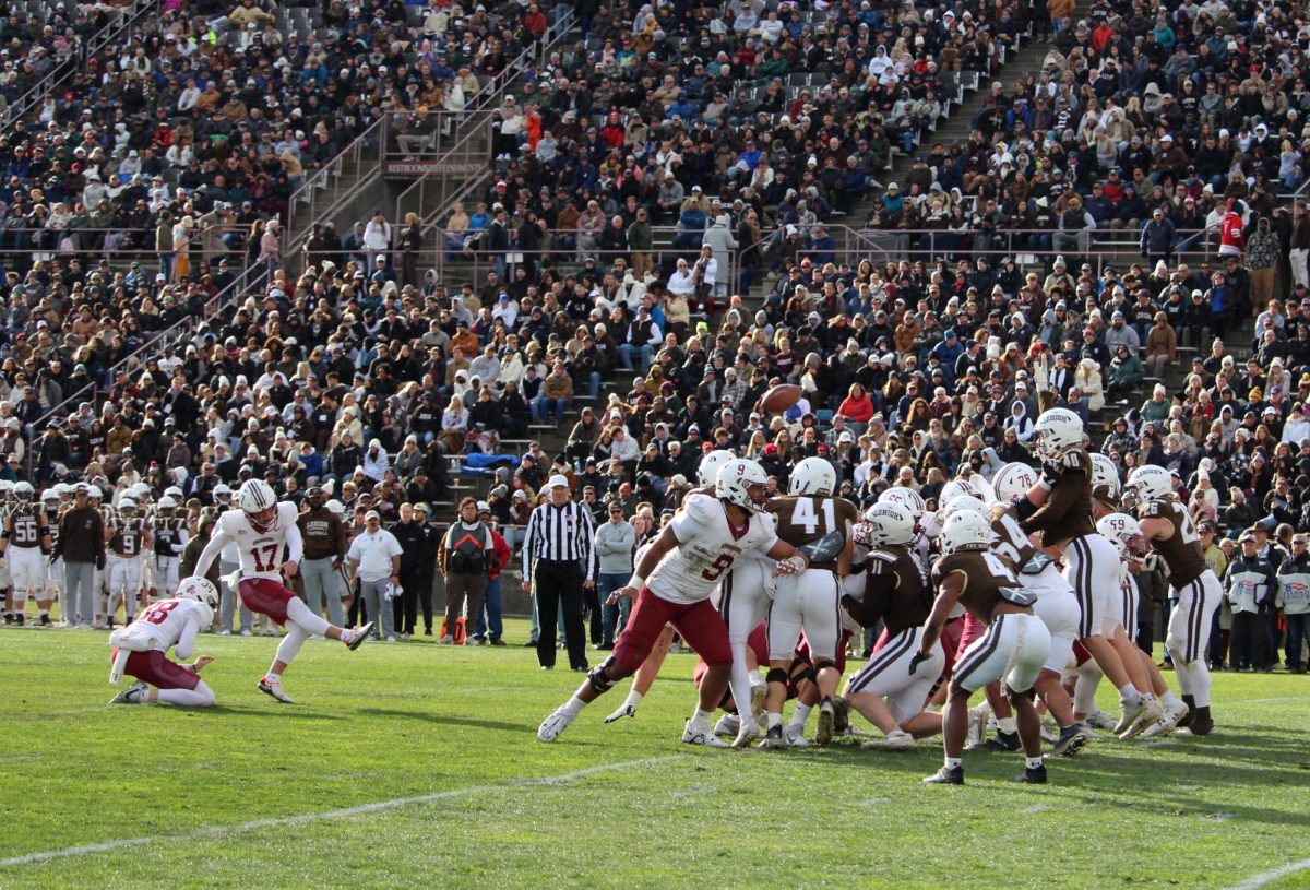 The football team's two-game Rivalry winning streak was snapped on Saturday.