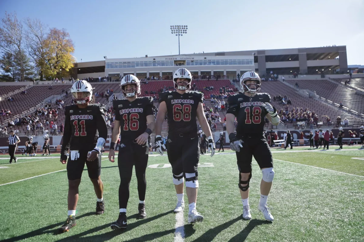 The football team has the experience and capability to win the 160th Rivalry Game on Saturday. (Photo by Rick Smith for GoLeopards)