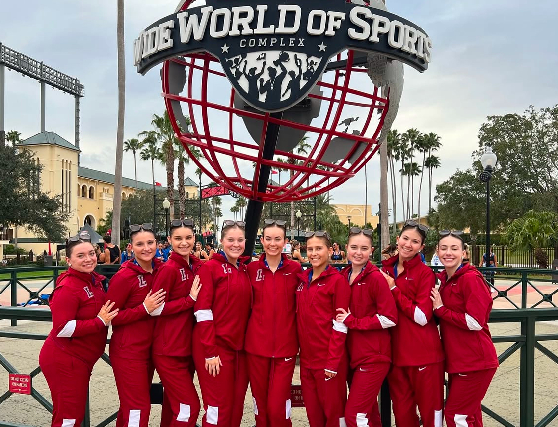 The dance team took the national stage at Walt Disney World Resort in Orlando, Florida, for Universal Dance Association Nationals. (Photo courtesy of @lafayettecollegedanceteam on Instagram)