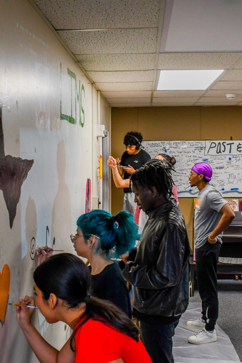 The Hogg Hall makeover was in partnership with Lafayette College Art Society.