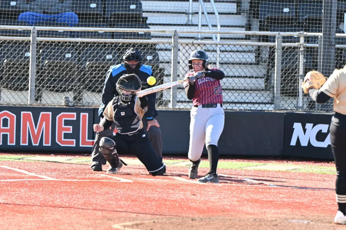 Junior infielder Kylee Sweet had two hits in the final game of the Panther Invitational. (Photo courtesy of GoLeopards)