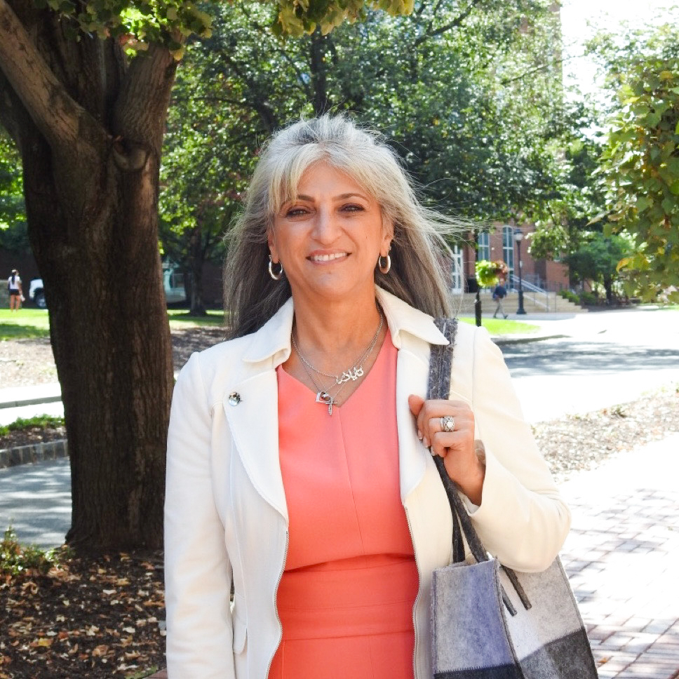 Nadda Pavlinsky selected furniture in Skillman Library and in the lobby of Pardee Hall.