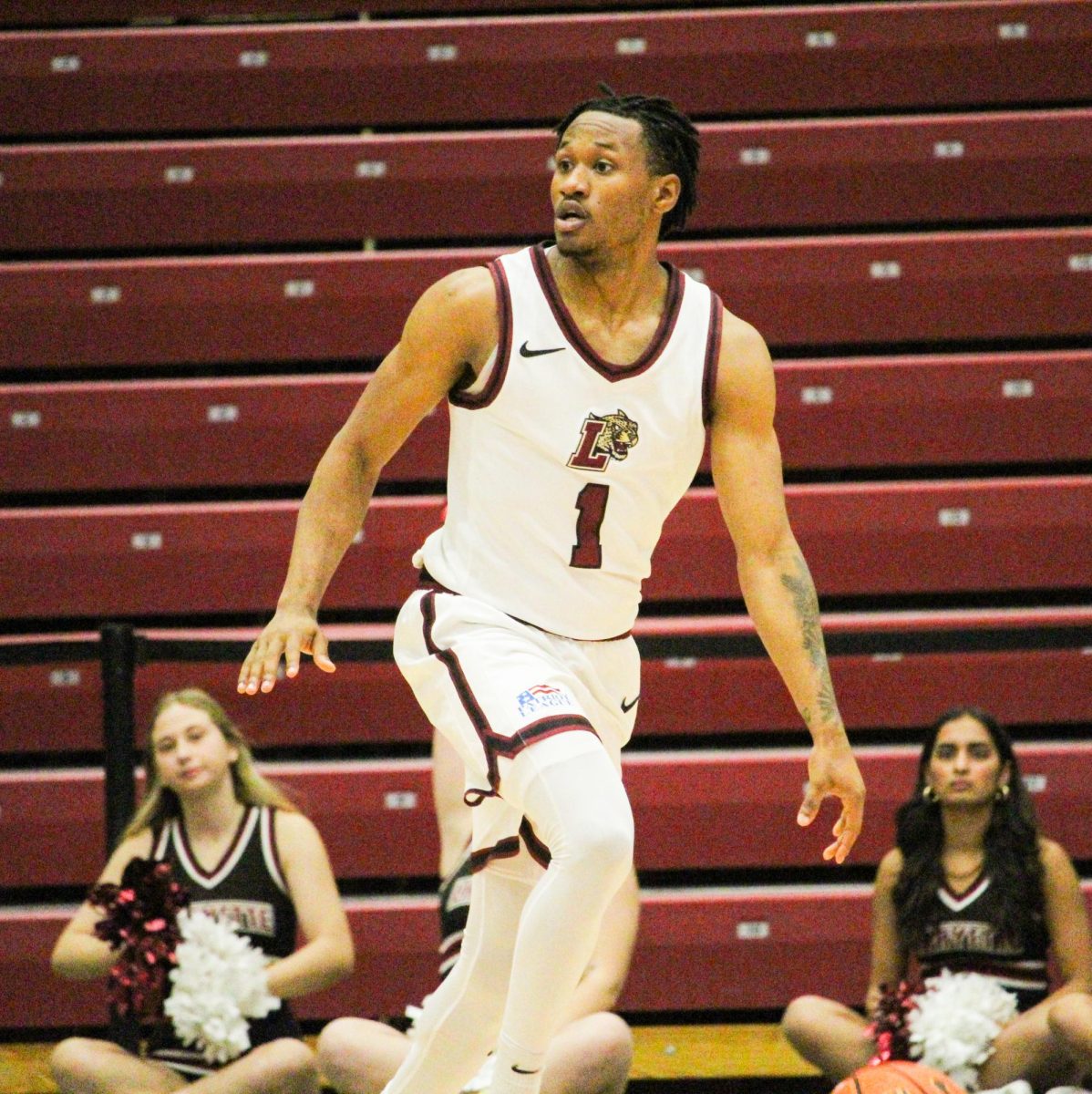 Sophomore guard Caleb Williams scored 16 points in Monday's game against West Virginia University.