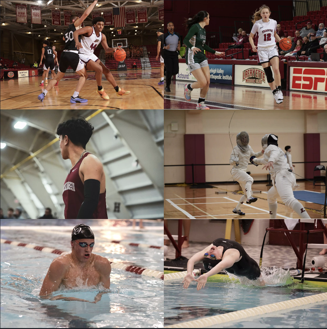 Five sports teams took on 28 total competitions across the winter interim. (Photos courtesy of GoLeopards)